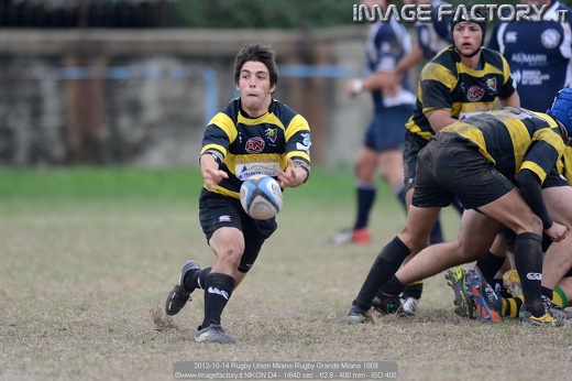 2012-10-14 Rugby Union Milano-Rugby Grande Milano 1809